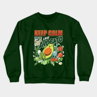 Keep Calm Like Avocato Crewneck Sweatshirt